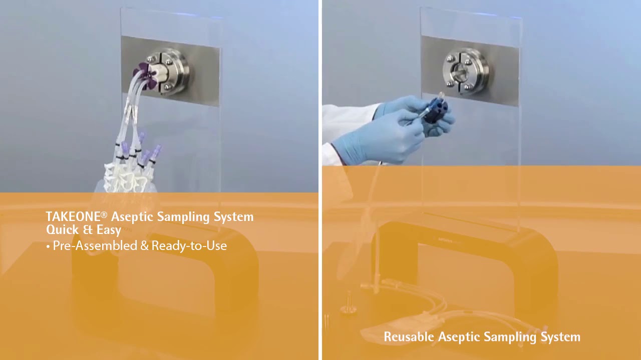 Sartorius TAKEONE® Aseptic Sampling System It's About Time [EN] YouTube