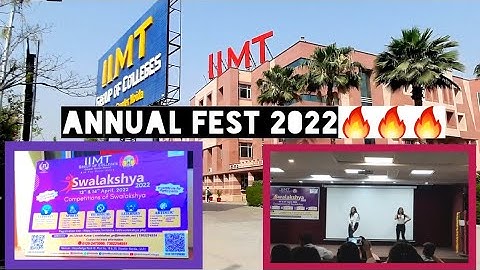 IIMT college Fest Greater Noida 2022🔥🔥|Part 1||Swalakshya💥||Aniket Pandey Vlogs||