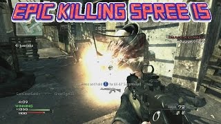 EPIC KILLING SPREE #15 (Cod Modern Warfare 3)