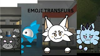 4 Emoji Transfurs // kaiju paradise //animation