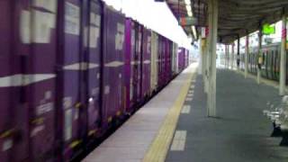 JR宇都宮線　貨物列車(EF210-121+コキ)　小金井通過