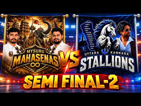 KKPL 2026: DAY 7: Mysuru Mahasenas 🆚 Uttara Kannada Stallions