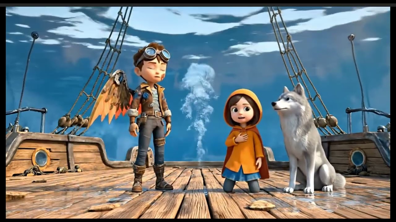 The Storm Ocean and the Kraken 🌊🦑 Okko's Adventures | Cartoon for Kids