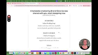 How to Create Wedding Dinner Menu Card With Canva | Design Dinner Wedding Templates | Plan In Love