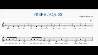 FRERE JAQUES INSTRUMENTAL