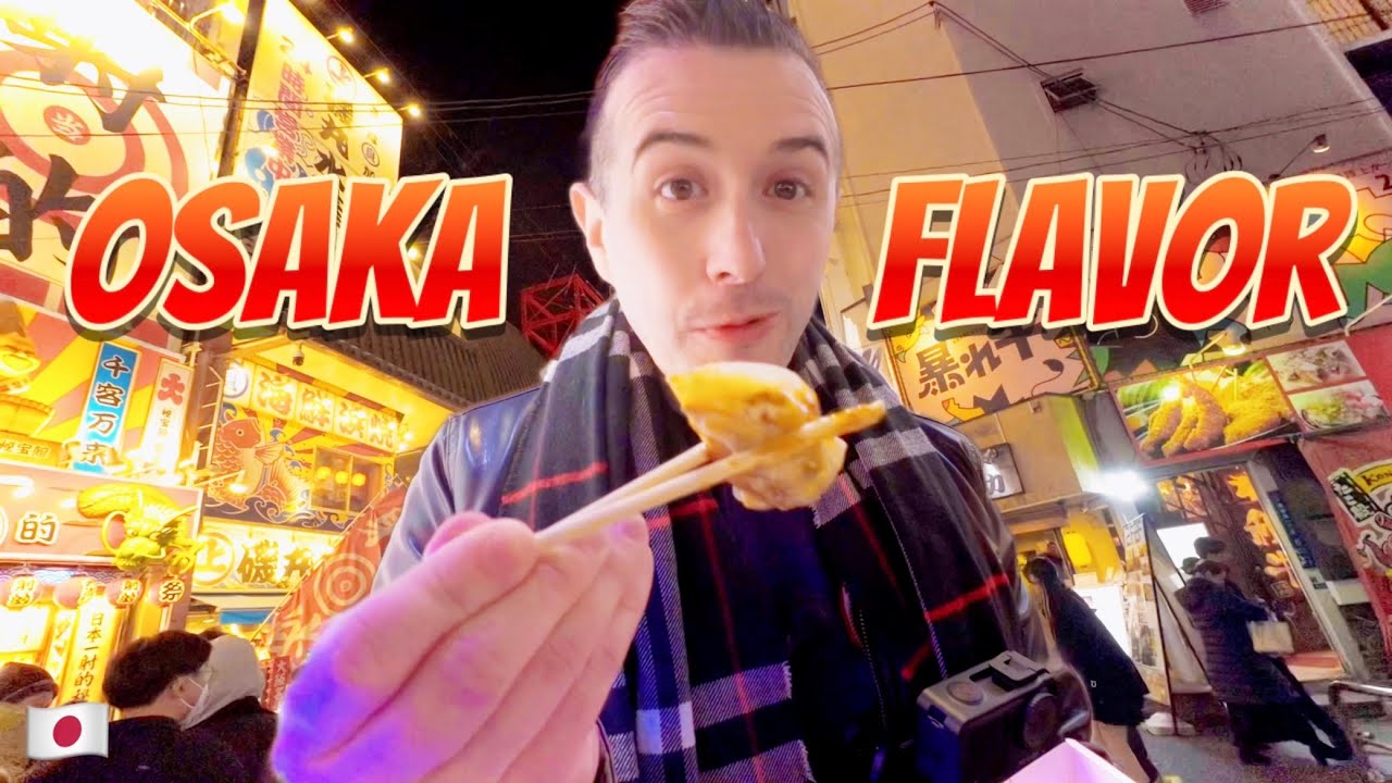 Walking Through Japan’s Street Food Paradise, Dotonbori 🇯🇵 + Anime Dakimakura Pillow Sponsor ✨