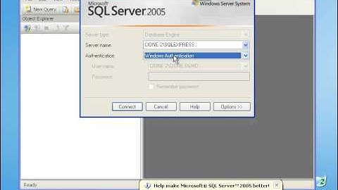 Cài đặt Visual Studio 2008 và SQL Server 2005 Express