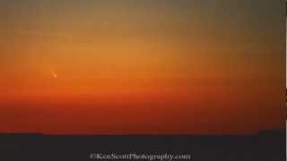Comet Pan-STARRS ... over Lake Michigan