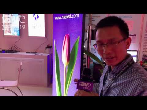 ISE 2019: NSE Showcases Its 60×192-Centimeter Direct View LED Kiosk for Advertising Applications