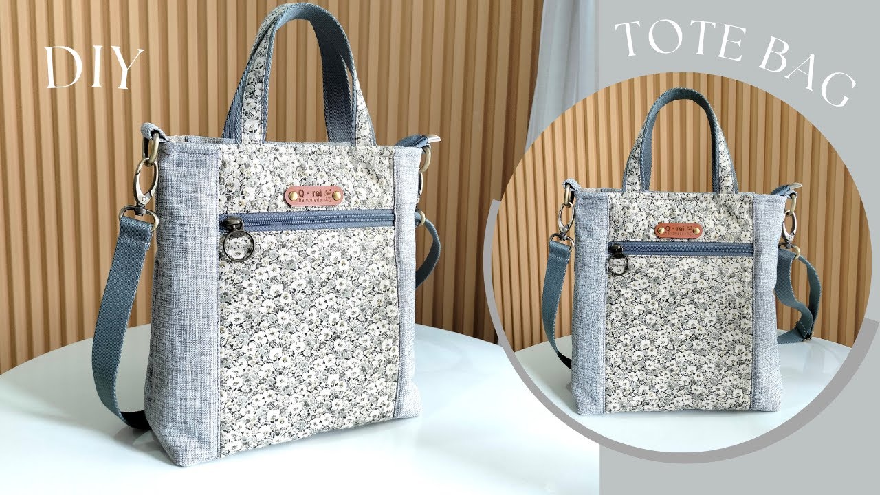 Как сделать мини-сумку дома | Учебное пособие по шитью мини-большой сумки