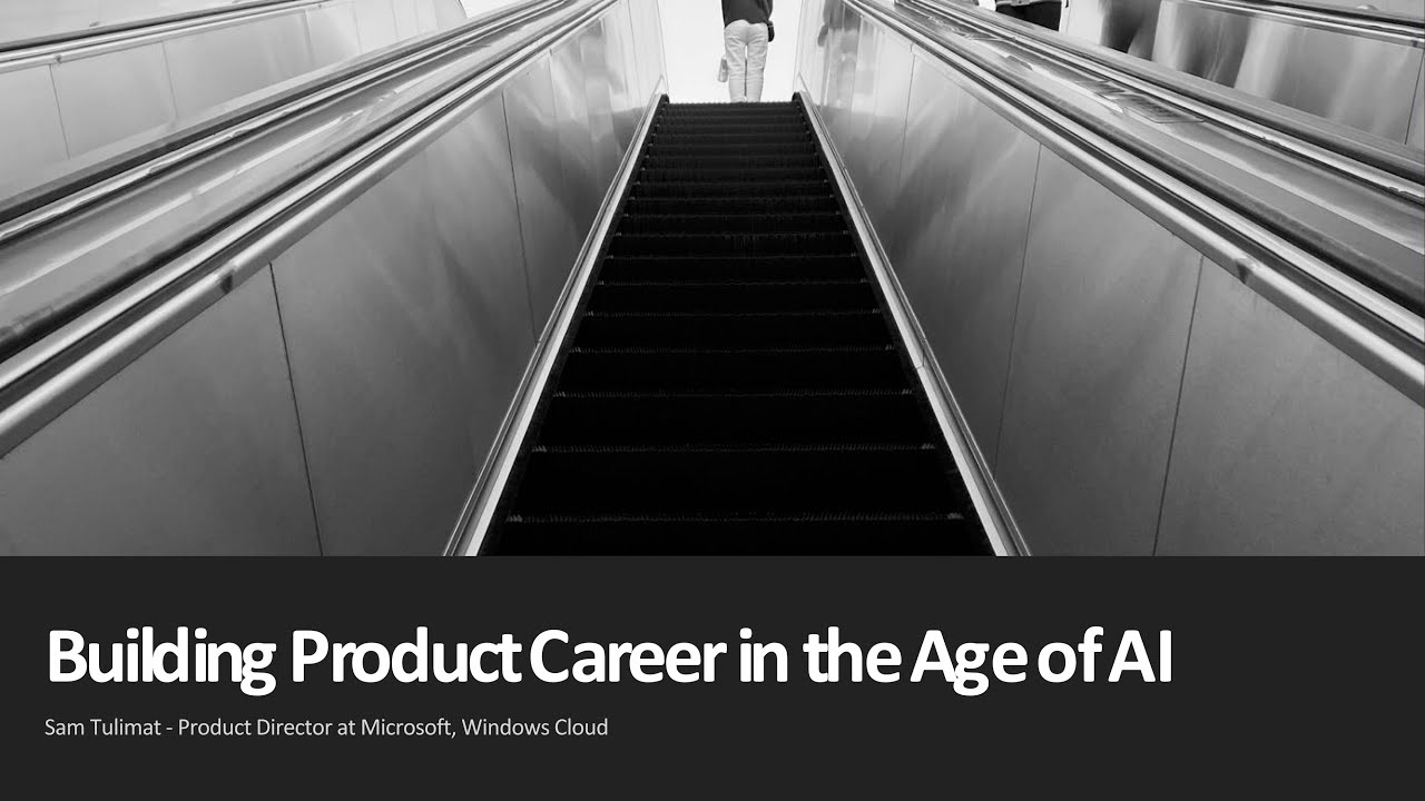 How to Build a Product Career in the Age of AI | MIT Talk - YouTube