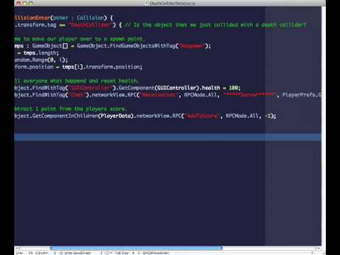 DeathColliderDetector Script