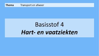 VMBO 4 | Transport en afweer | Basisstof 4. Hart- en vaatziekten | 8e editie