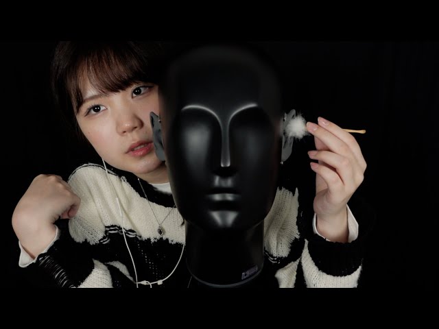 【JGA様コラボASMR】耳型マイクで遊んできたー！【口の音/タッピング/囁き/耳かき】