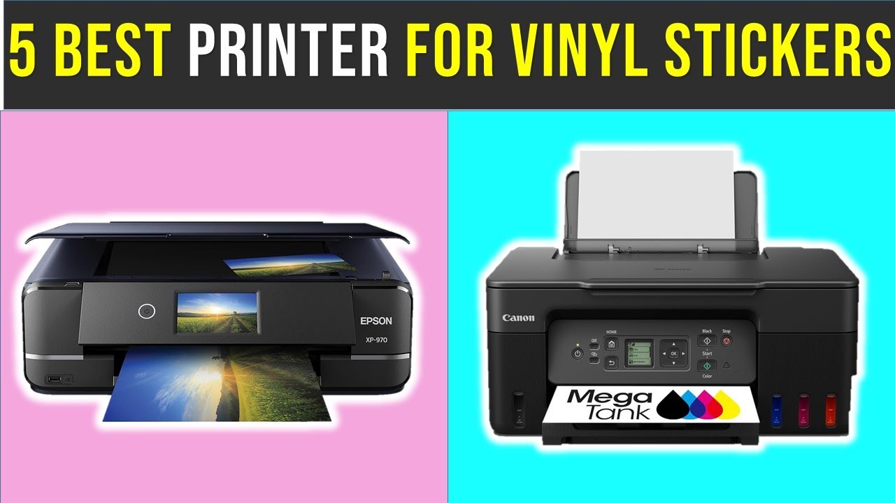 ✅Top 5 Printers Perfect for Vinyl Stickers of {2025} | Best Printers Reviewed!