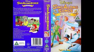 Disney's Sing Along Songs: You Can Fly (1993 UK VHS)