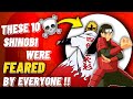 Top 10 Most Feared Shinobi Of All Time In Naruto Series 💀 | Naruto Shippuden #anime #naruto 