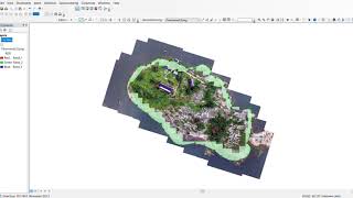 Draw polygon on raster with and without coordinates