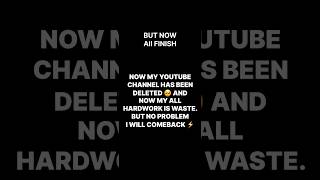 Everything Finish🥺#channeldelete #downfall #soul #lifeinsoulcity #rp #bgmi #s8ul #vltrp #finish