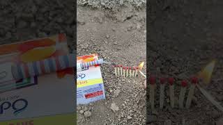 diwali crackers experiment #experiment #shorts