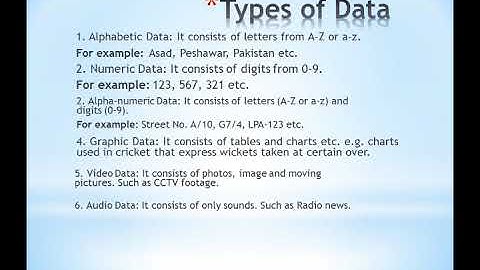 Data, Types of Data, Processing Cycle and Types of Processing Cycle | Basics of Computer