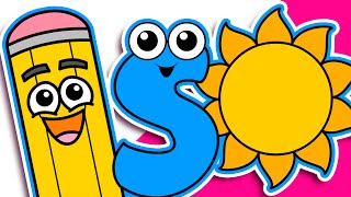 "Sun Starts with S" | Level 1 Lower Case "s" | Early Childood Education, Teach Kids the ABCs