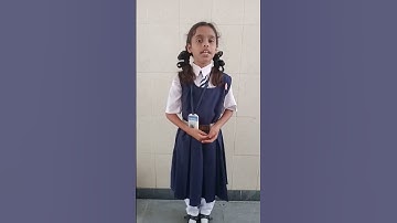 Public speaking by Humera Fathima 4th grade