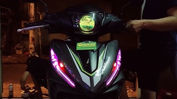 WAVE RSX FI ĐỘ ĐÈN SIÊU NGẦU BI LED G-LED LIMITED 2022 Zalo soon anh 0346669686