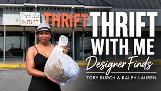 Thrift With Me at Park Avenue Thrift | Everything Was Just 75¢! | Ralph Lauren & Tory Burch Finds 