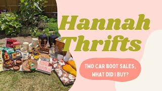 Car Boot Sale Haul - What did I find?