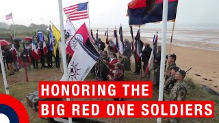 Honoring the Big Red One Soldiers that Landed on Omaha Beach