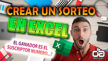 como hacer un sorteo en Excel
