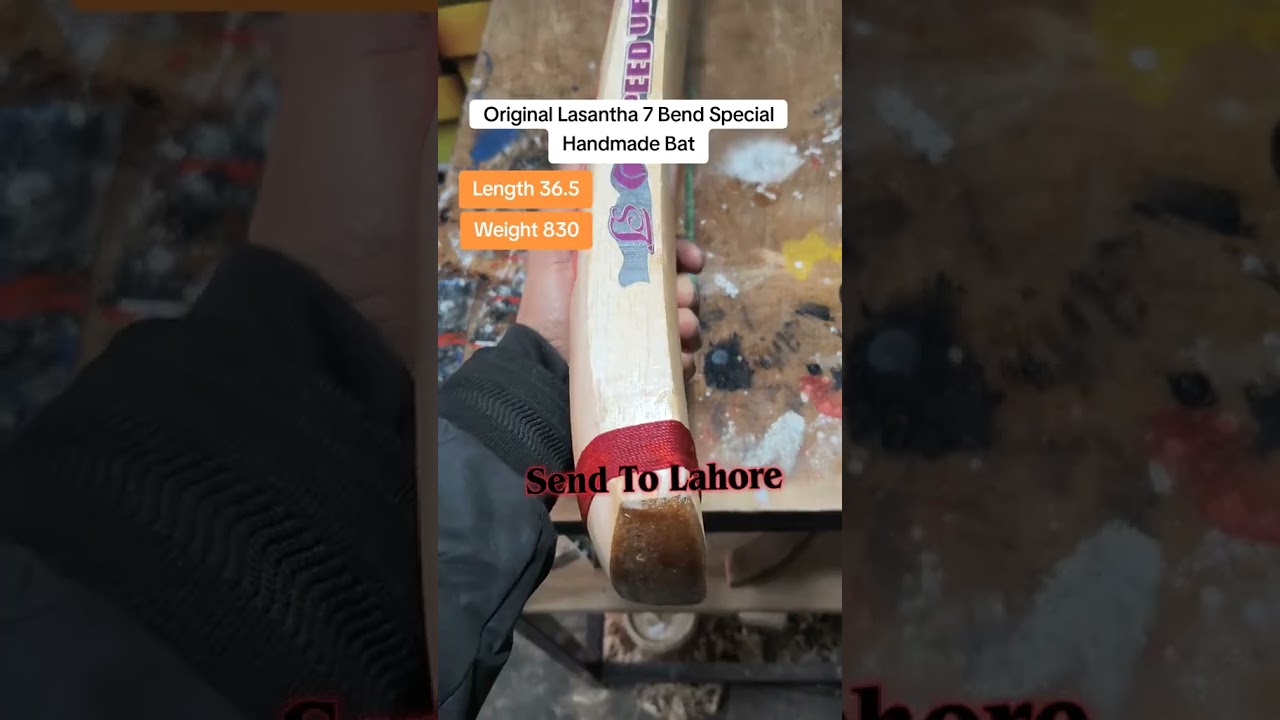 Lasantha 7 Bend Special Handmade Bat 
