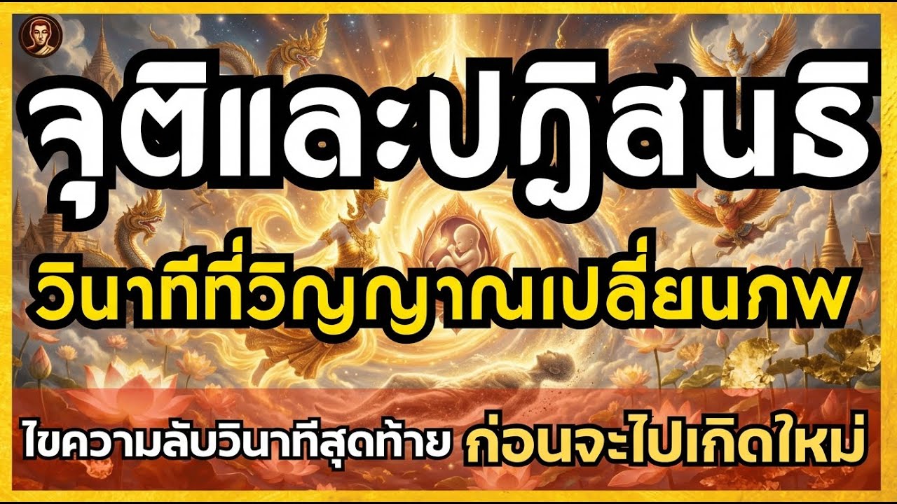 ไขความลับวินาทีสุดท้าย จุติและปฏิสนธิ: เมื่อวิญญาณเปลี่ยนภพ ชีวิตไปไหนต่อ? | คนหาธรรม