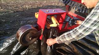 Film Plastic En Toptex Afdekmachine