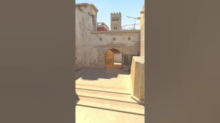 CS2 Mirage Top Connector Smoke from T Spawn in CS2 #shorts #cs2