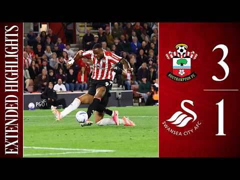 EXTENDED HIGHLIGHTS: Southampton 3-1 Swansea City | Championship