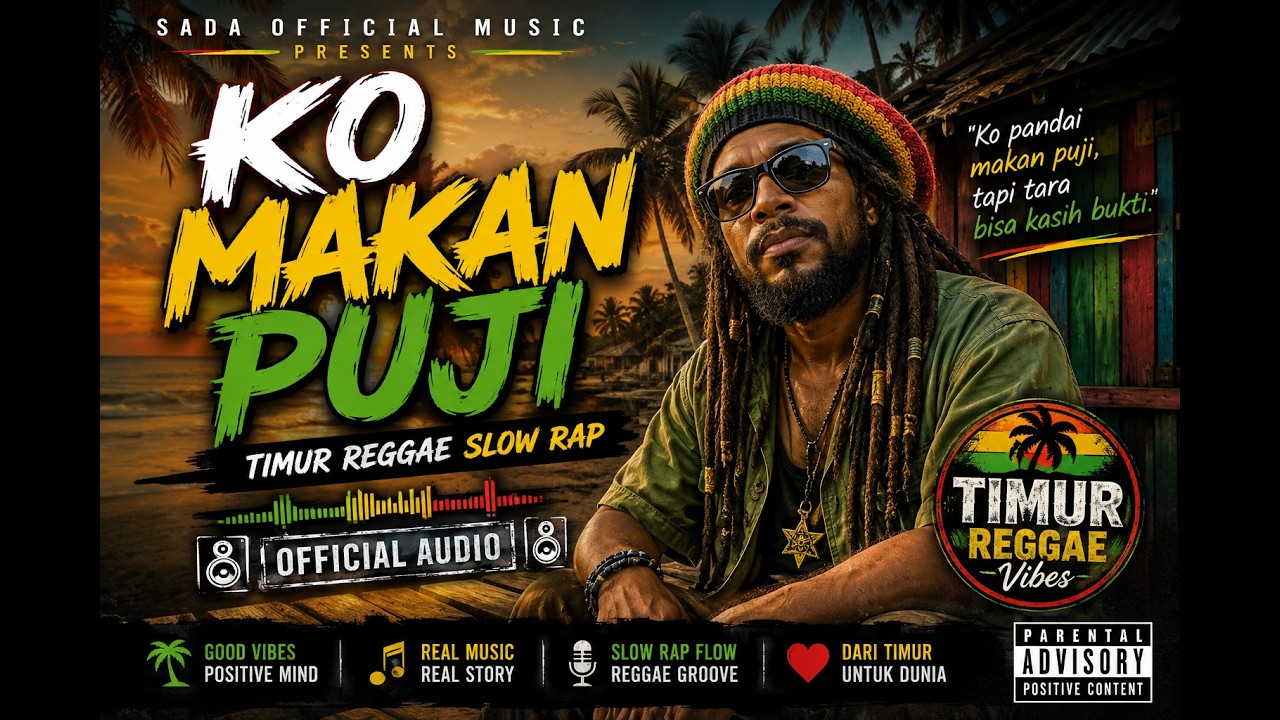 KO MAKAN PUJI - Lagu Reggae Papua | Sada Official Music | Musik Indonesia