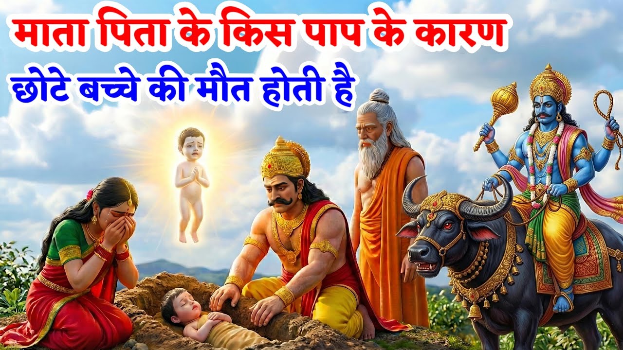 गरूण पुराण के अनुसार माता पिता के किस पाप के कारण छोटे बच्चें की मौत होती है | Karma & Destiny