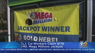 Long Island Co-Workers Claim $176 Million Jackpot