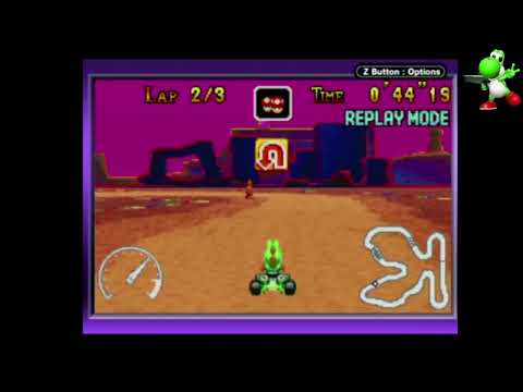 Mario Kart: Super Circuit (GBA): Sunset Wilds non-SC 1’18”26/25"80 (lap 1)