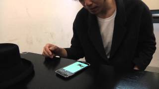 鼻を使ってLINEしてみた