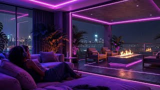 🔥 Cozy Fireplace R&B: Deep Soul Slow Jams for Warm Late Nights | Chill Mix