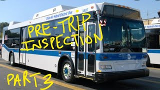 NYCT/MTA/MaBOSTA Pre-Trip Inspection Rear Engine Compartment Part 3 of 5