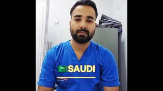 'Saudi jaane ka sapna? 👨‍⚕️ Nurse banne ke 4 Asaan Steps! | 🔥 #SaudiNurse #NursingAbroad #Shorts'