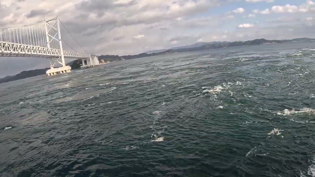 遠洋カツオ一本釣り 鳴門海峡大橋