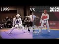 Old school vs modern tkd  1999  2022 highlights imp dont try this at home 