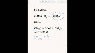 How To Solve Hess’s Law Problems FAST ⚗️
