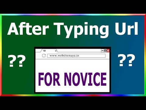 what happens when i type url in browser