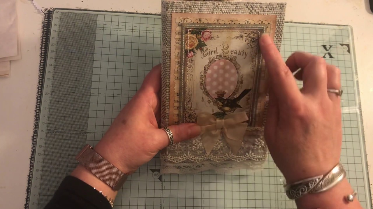 Vintage Bird themed journal